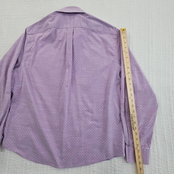 Lauren Ralph Lauren Black Label Shirt Men's L Soft Washed Stretch Regular Fit - Picture 12 of 16